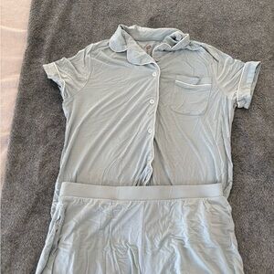 Kindred Bravely Soft Blue Pajama Set